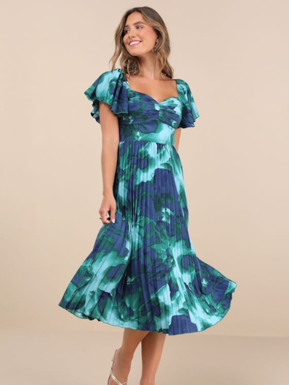 Lulus midi dress - size Medium